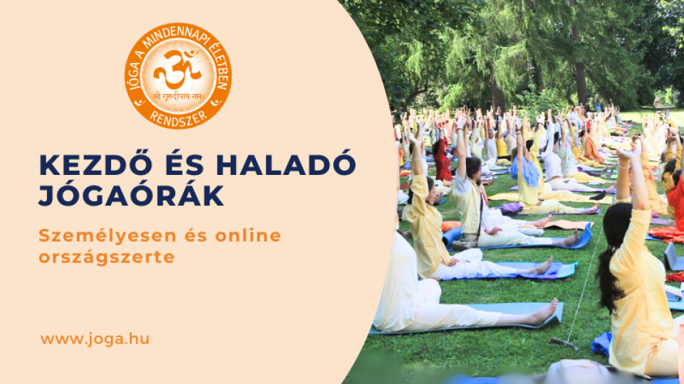 Kezdő és haladó jógaórák